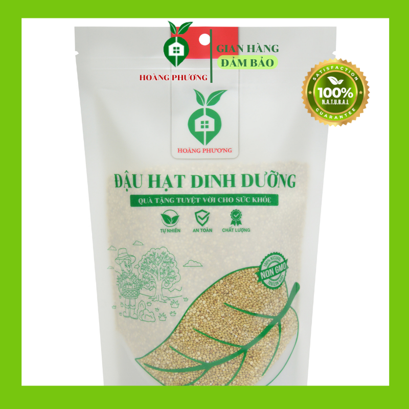 FreeShipMax - Hạt Diêm Mạch Quinoa Organic Trắng Hữu Cơ 500g Nhập Khẩu - Hạt Diêm Mạch Peru Nam Mỹ - Bách Hóa Linh Lan 168