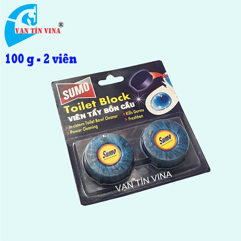 [HCM]Viên tẩy bồn cầu SUMO 100g - 2 viên