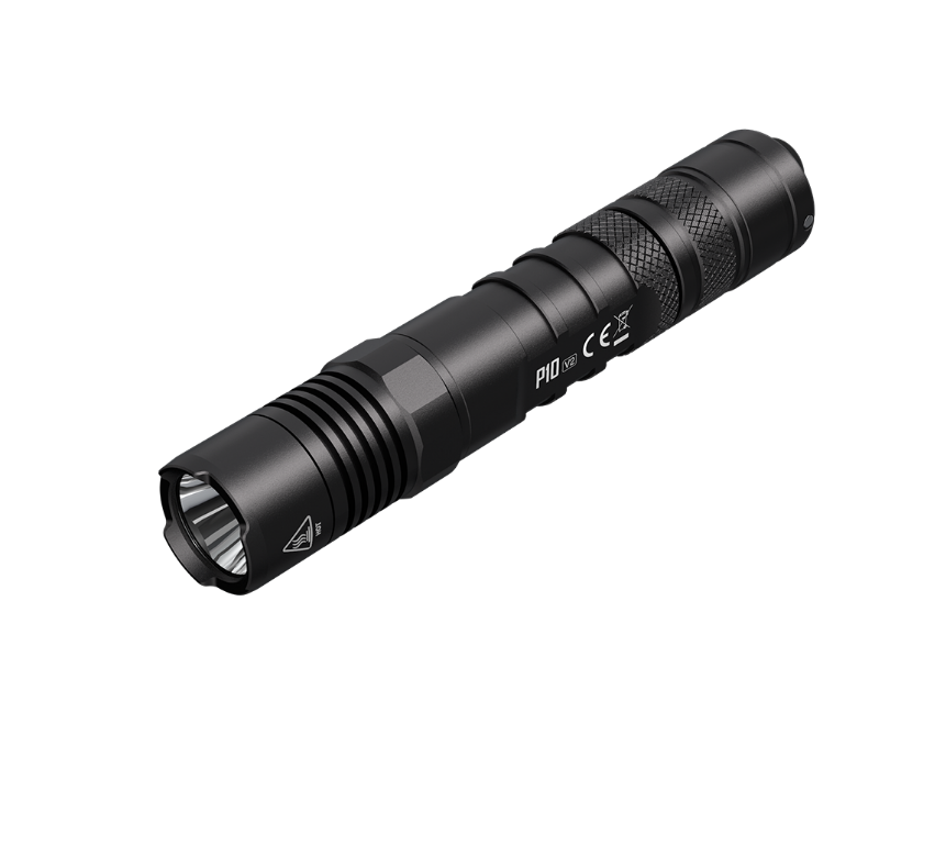 NITECORE P10 V2 Vision Powerful Upgrade Flashlight XP-L2 V6 White Light max 1100 Lumen beam throw 201 m Outdoor Sports Torch Without battery