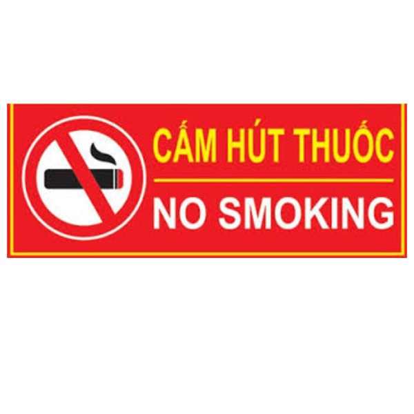 Bảng nội quy ,tiêu lệnh ,cấm lửa ,cấm thuốc phòng cháy chữa cháy ,chất liệu alu ,bền đẹp kích thước 60x40cm