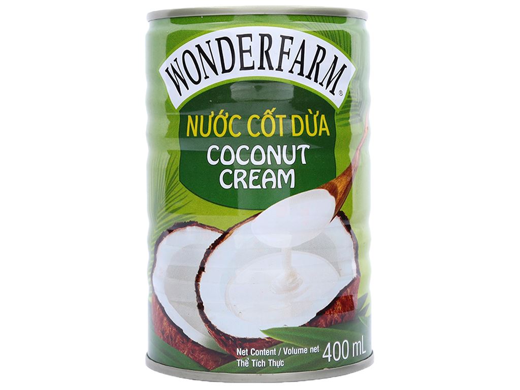 Nước cốt dừa WonderFarm 400ml