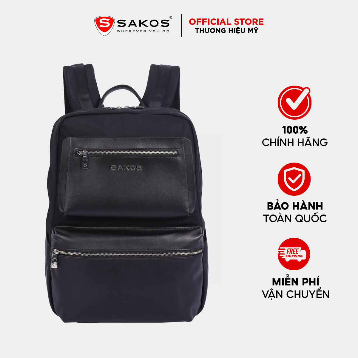  Balo thời trang cao cấp SAKOS MAXIM 