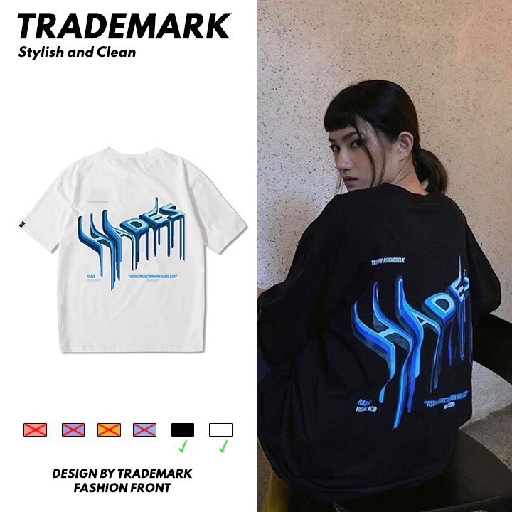Áo thun unisex from rộng, tay lỡ hades oversize