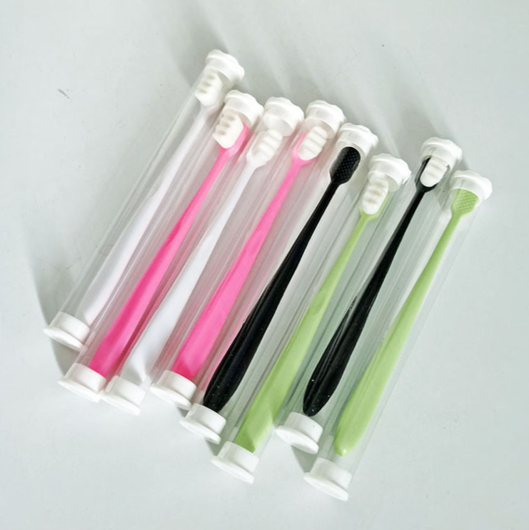 Bàn chải đánh răng Nano mềm kiểu Nhật cho trẻ em người già bàn chải mềm cho phụ nữ mang thai A2061
