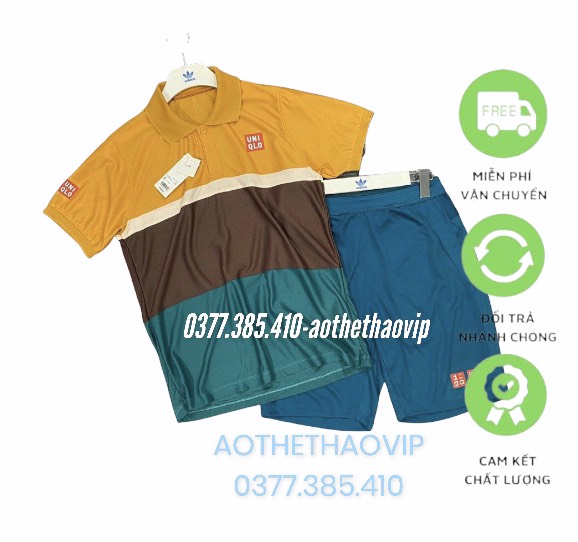 Bộ quần áo thể thao uni,bộ quần áo tenis hàng cao cấp hot 2021
