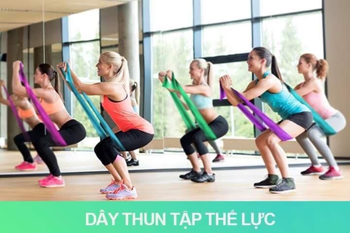[HCM]Dây cao su 1m2 đàn hồi tập yoga thể dục đa năng