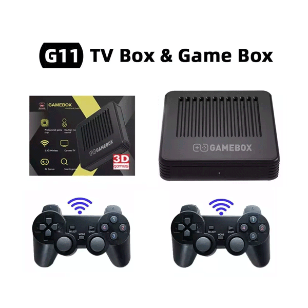 Máy chơi game cầm tay Gamebox G11 Advance, kết nối không dây, 10,000+/ 30,000+ trò chơi. Bảo hành 3 năm, 7 ngày đổi mới