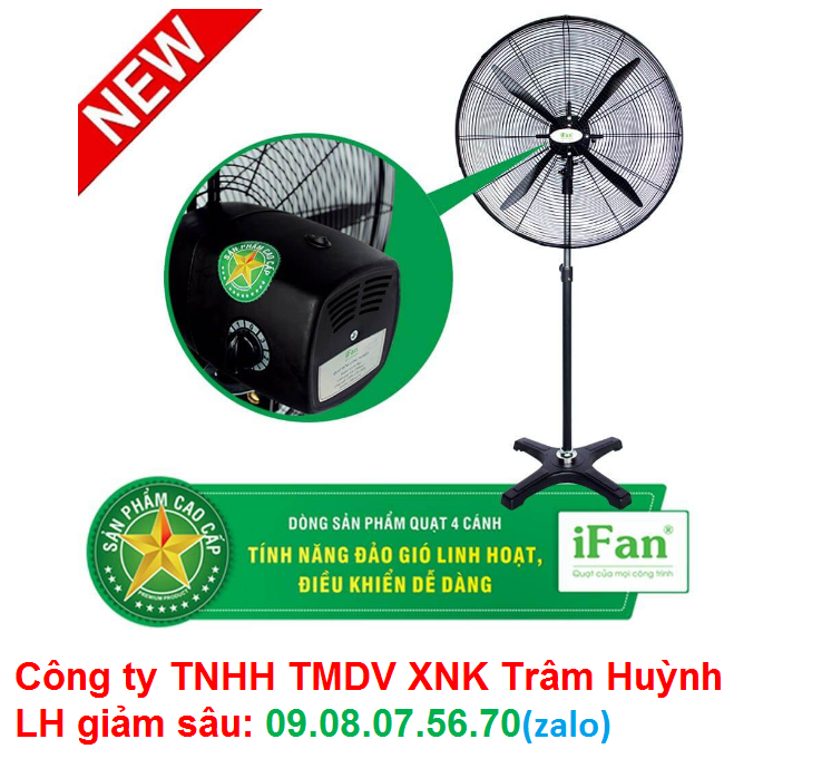 Quạt đứng công nghiệp iFan NS-50 Plus