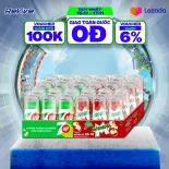SALE 11.11-VC 12%] Thùng 24 Lon Nước Ngọt Giải Khát Có Gaz Mix 7Up & Mirinda Xá Xị (320ml/lon)