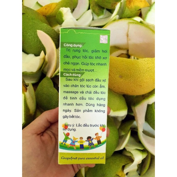 Xịt tóc tinh dầu bưởi - Ngọc Hiếu 50ml