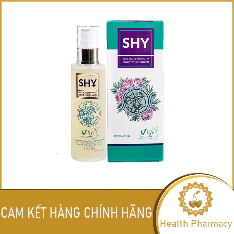 Dung dịch vệ sinh phụ nữ green shy dành cho da nhạy cảm chai 80ml - health pharmacy