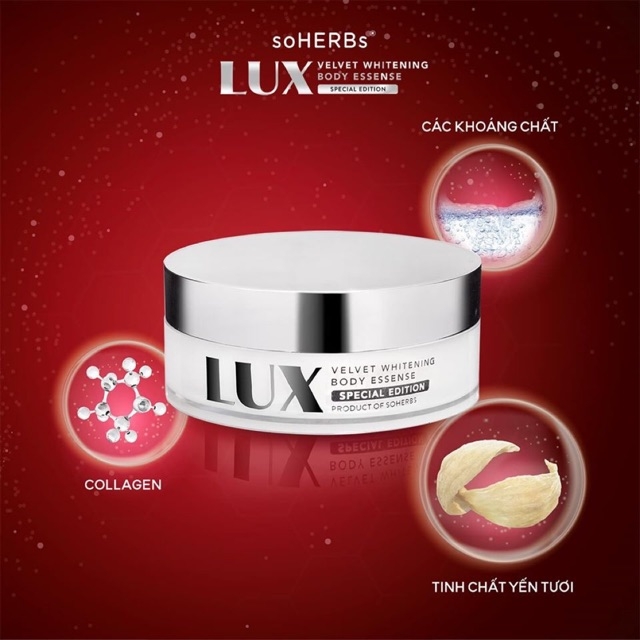 Kem Body Lux - Velvet Whitening Body Essense (soHERBs)