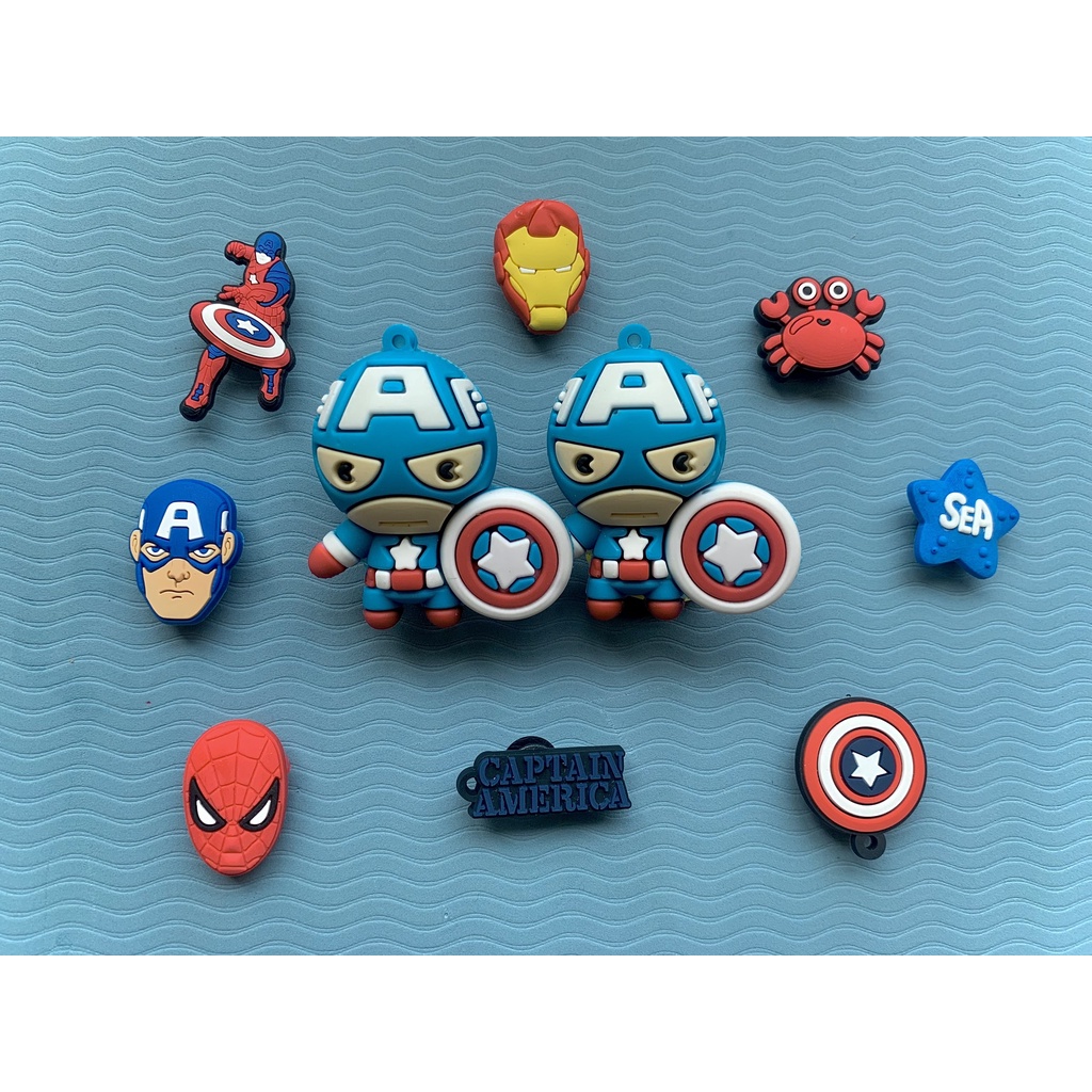 Set charm gắn dép