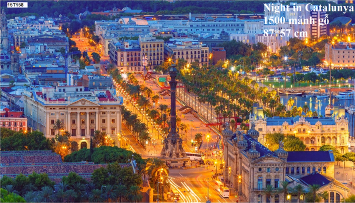 Tranh ghép hình 1500 mảnh gỗ - jigsaw puzzle