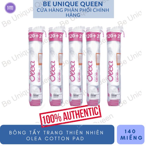 Bông Tẩy Trang Olea Cotton Pad (140 Miếng)