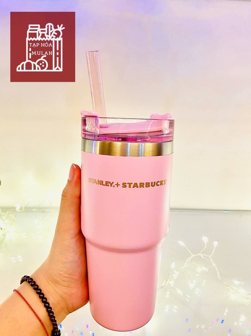 Ly giữ nhiệt Stanley x Starbucks Chính hãng - Sản phẩm BST Cherry Blossom 2021