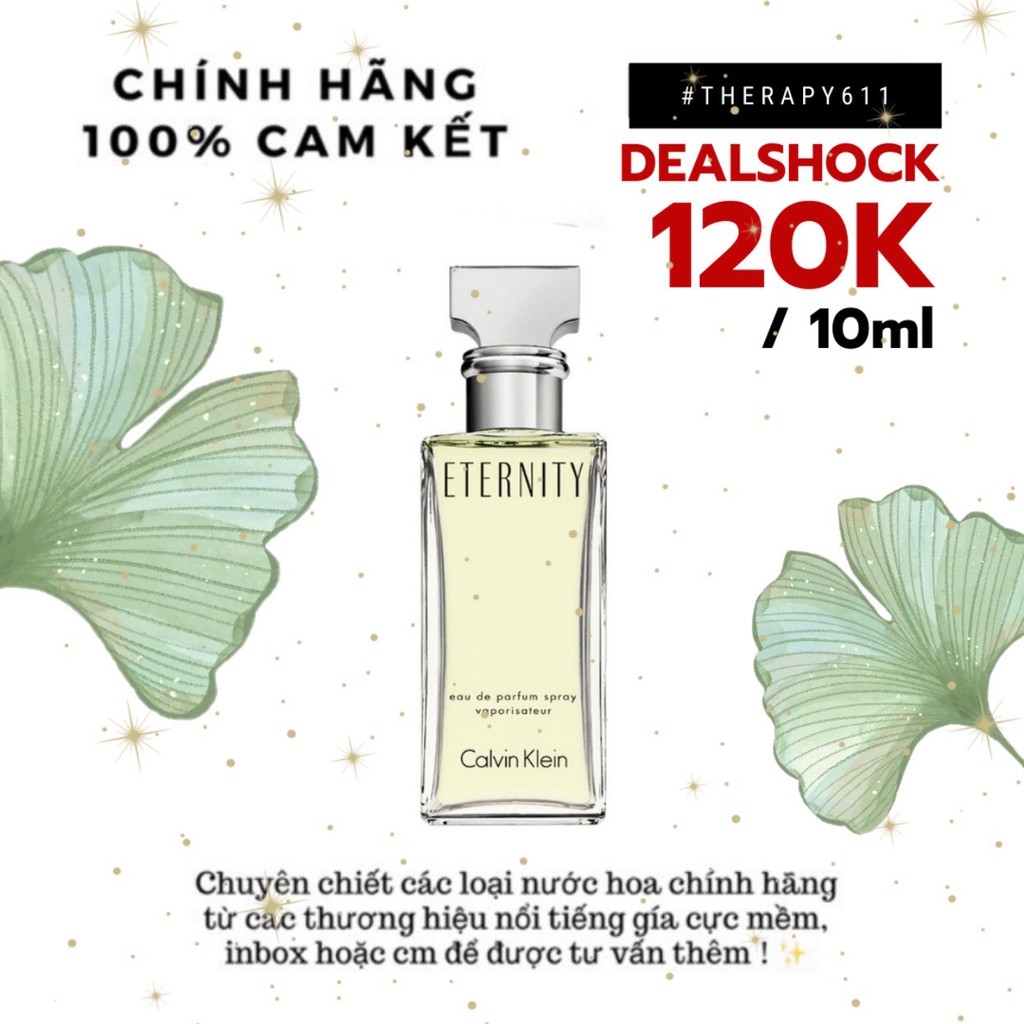 Mẫu thử nước hoa ck enternity for her edt test 10ml/20ml