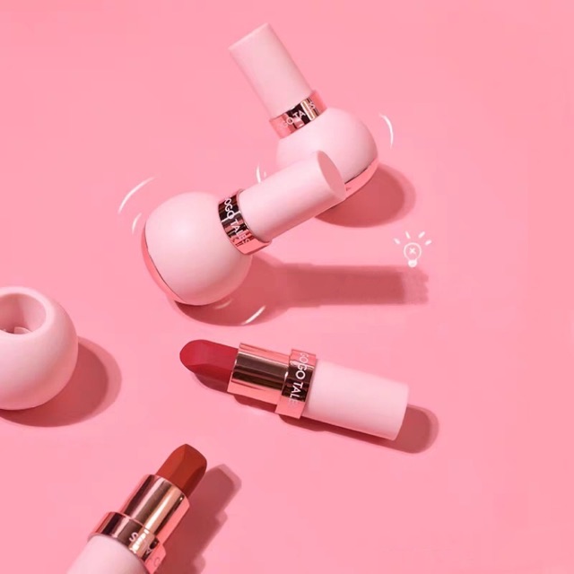 [HCM]son [HOT]GOGO TALES - Son thỏi bóng đèn velvet Soft Fog Light Bulb Lipstick