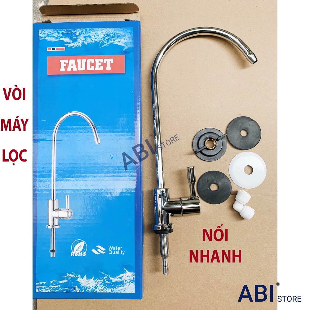 VÒI MÁY LỌC NƯỚC THIÊN NGA INOX TAY GẠT ĐẸP CAO CẤP TẠI HÀ NỘI