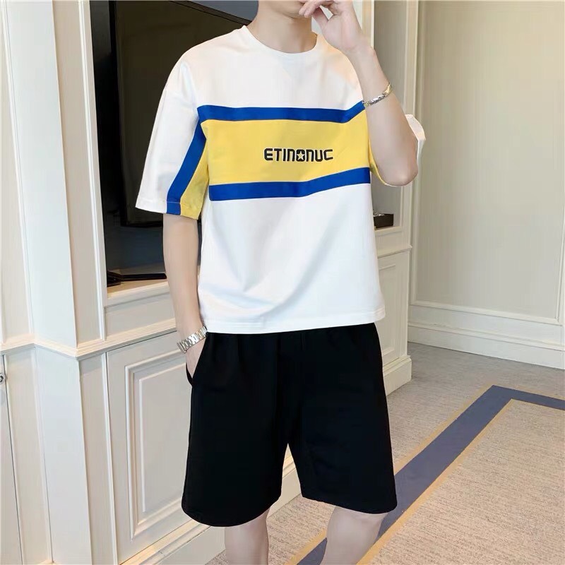 Đồ bộ thể thao, Set đồ tập gym nam, Set bộ thể thao tập gym thun lạnh co giản 4 chiều Thoáng mát