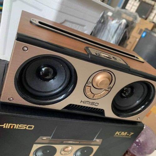 { XẢ KHO LOA NHẬT } Loa Di Động Bluetooth Kimiso KM-7 - Loa Bluetooth Hàng Bãi Nội Địa Công Suất Lớn, Tương Thích Với Tất Cả Các Dòng Smart Phone Âm Thanh Tuyệt Hảo, Siêu Bass, Siêu TrầmKiểu Dáng Đẹp ( Bảo Hành 12 Tháng )