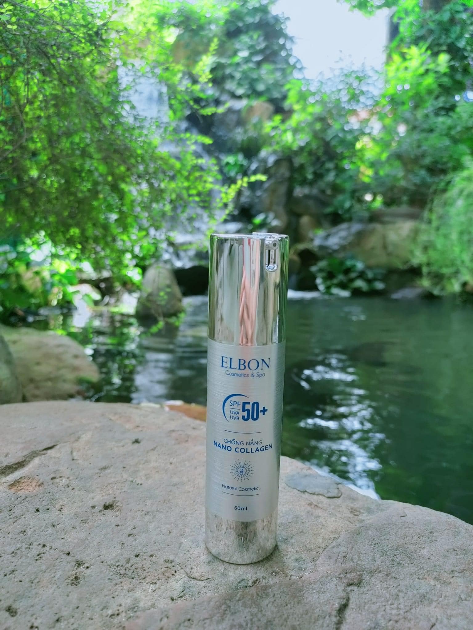 Chống nắng nano colagen elbon