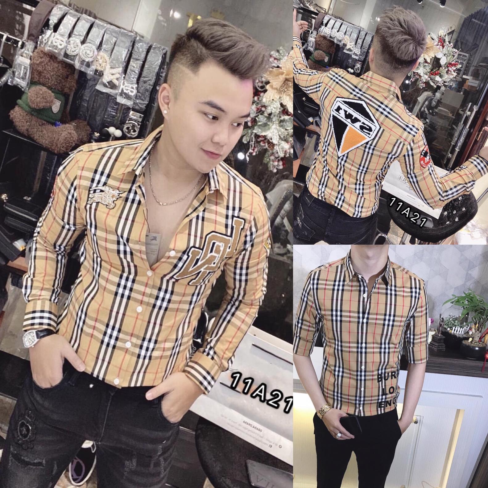 áo sơ mi dài tay karo đẹp mẫu hot hiện nay 2020