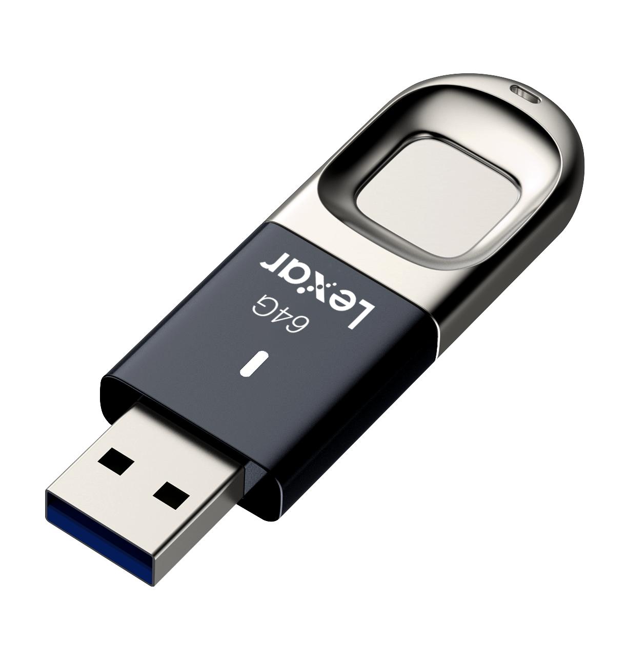 Usb lexar f35 jumpdrive fingerprint 64gb - usb 3.0 - hàng chính hãng