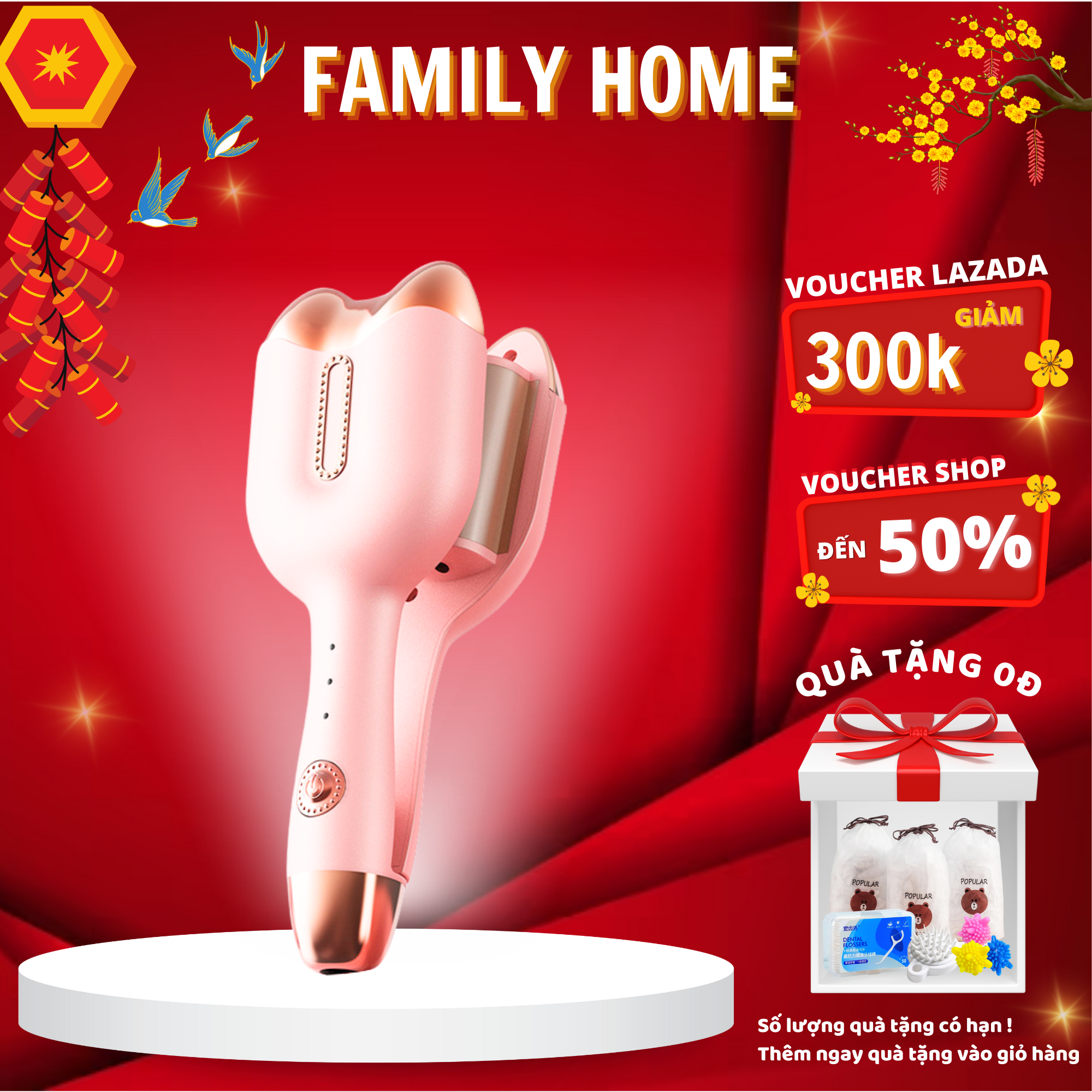 Máy Uốn Tóc Gợn Sóng Hippie Size 33mm Chống Bỏng Tay Màn Led Hiện Nhiệt Tùy Chỉnh Công Nghệ Gốm Sứ Bảo Vệ Tóc Máy Dập Xoăn Hàn Quốc Cao Cấp Máy Uốn Tóc Máy Uốn Tóc Xoăn Tự Động Máy Uốn Tóc Mini Máy Làm Tóc Uốn Tóc Máy Uốn Tóc