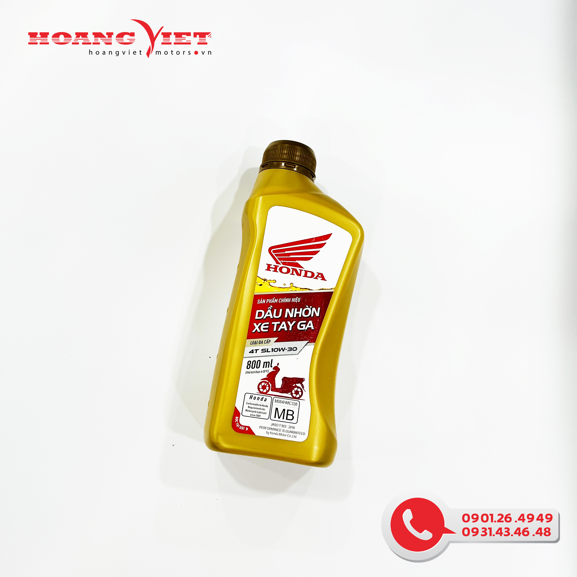 Dầu nhớt sl cho động cơ xe tay ga 0.8l - các dòng xe ga 125cc - 082322mbk8lv1