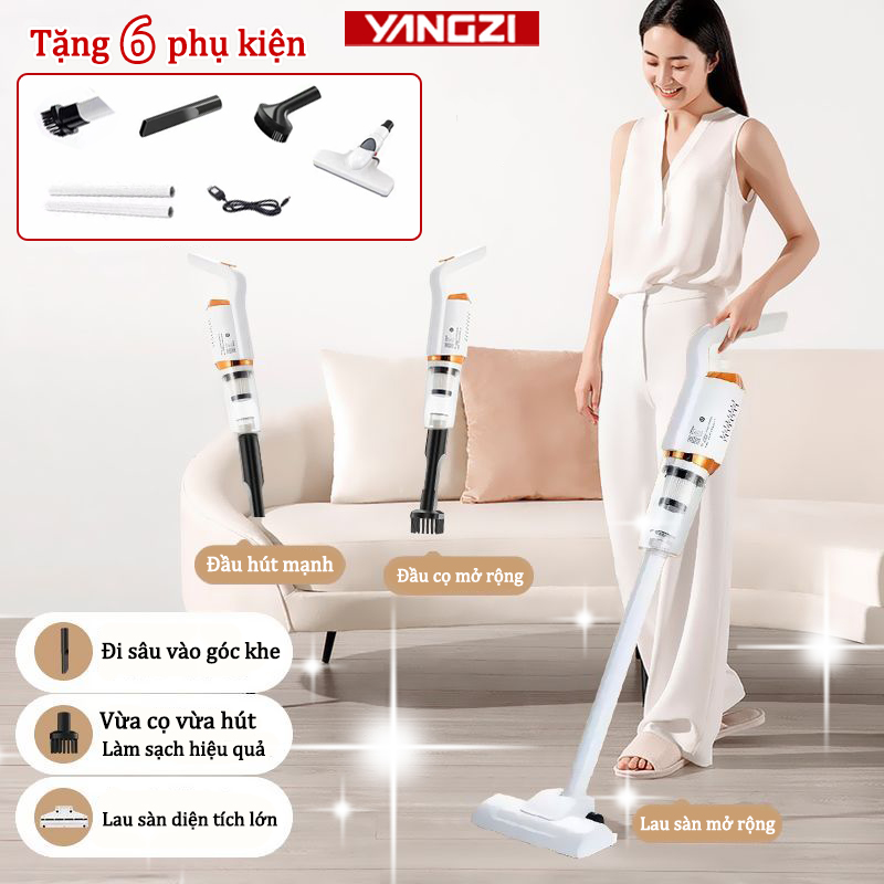 Chất lượng cầm tay máy hút bụi không dây SD trên xe và trong nhà lực hút cao mini hút bụi cầm tay không dây Có thể sạc
