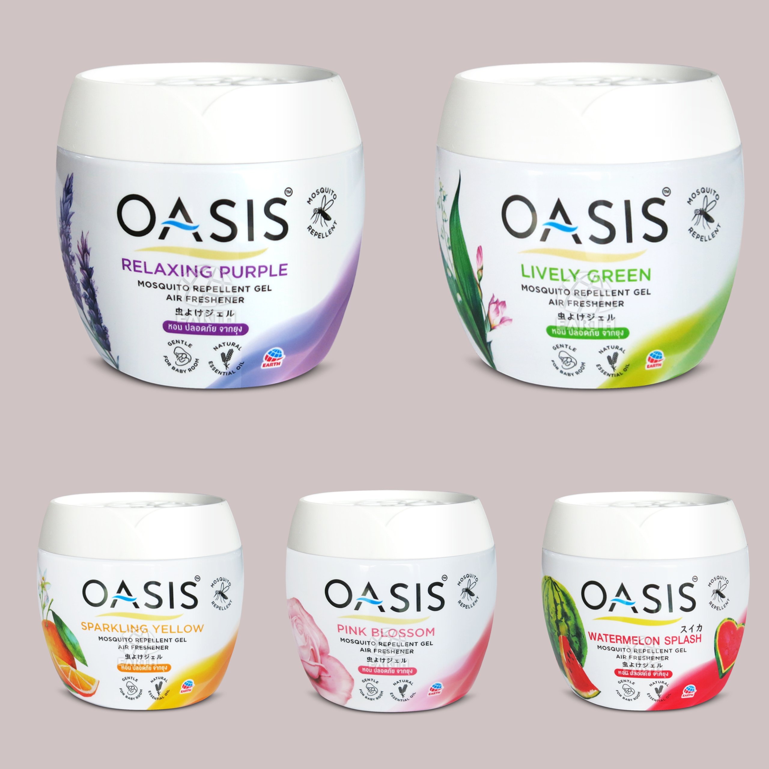 Sáp thơm đuổi muỗi OASIS (Nhiều lựa chọn hương)