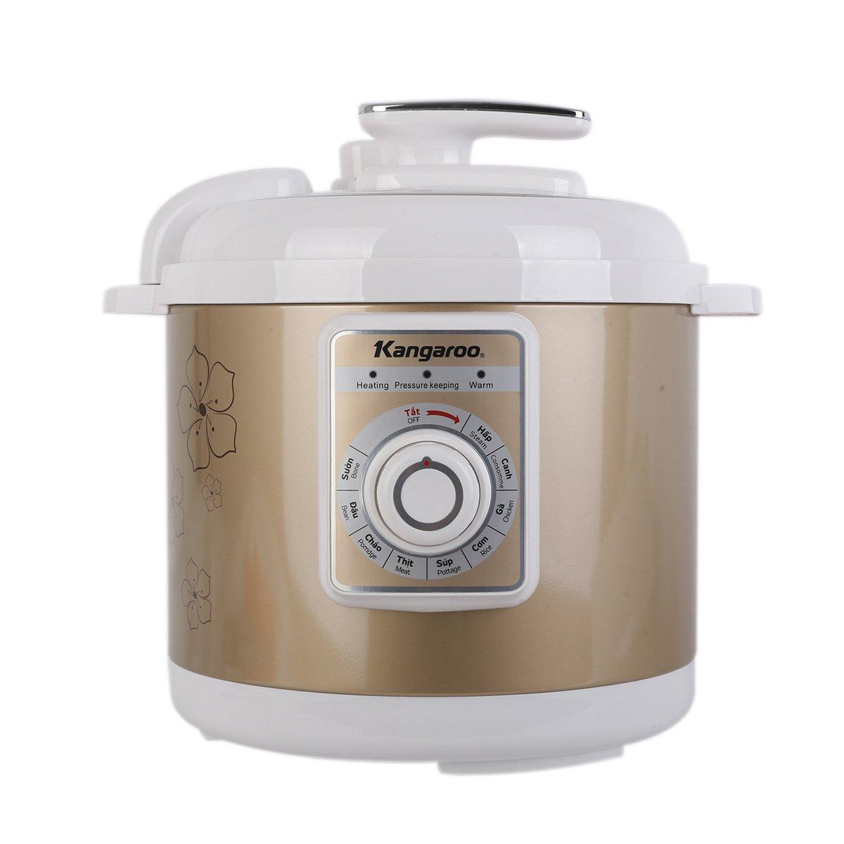Nồi áp suất điện đa năng Kangaroo KG137 6L- chính hãng