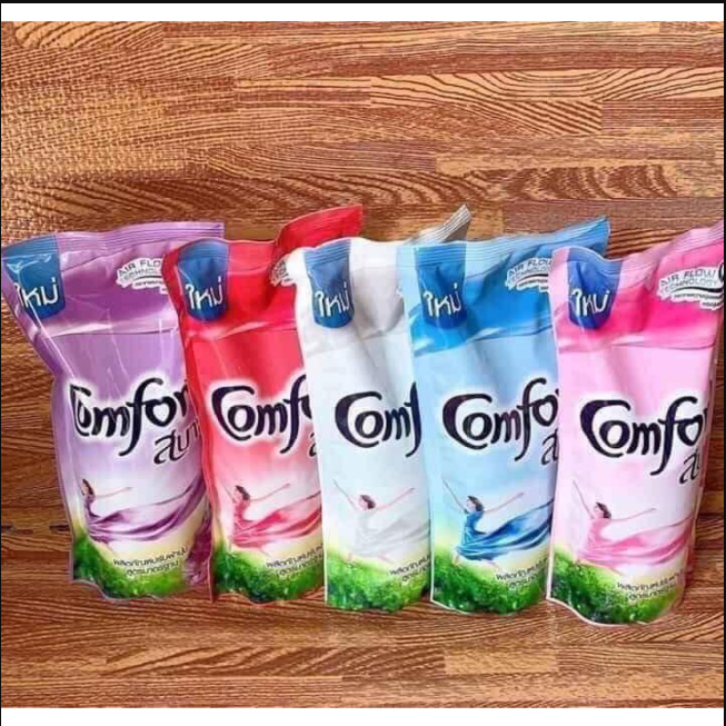 Combo 2 gói Nước xả vải Comfort Thái 580ml/gói giao màu ngẫu nhiên