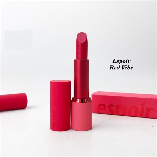 Son thỏi Espoir Lipstick No Wear Chiffon Matte màu RD202 Red Vibe