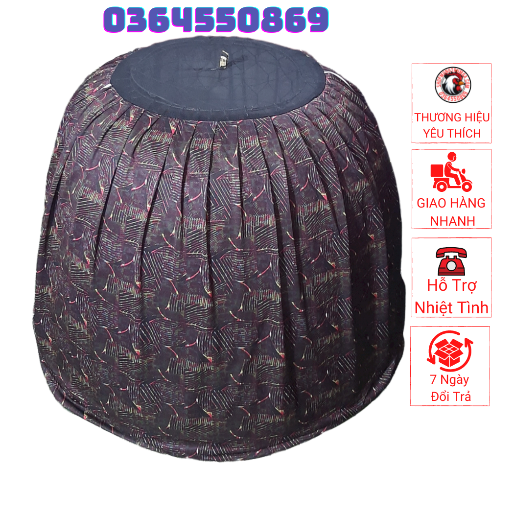 Mùng gà nòi 5 cái bội lớn lồng to bự 1.1 mét