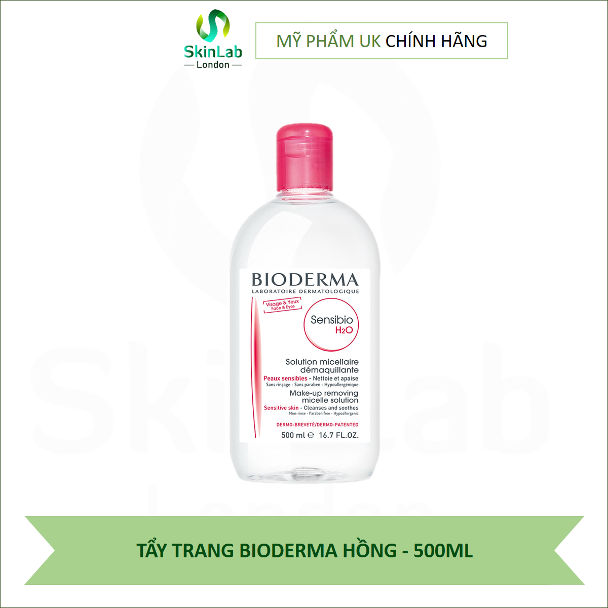 Nước tẩy trang bioderma - 500ml