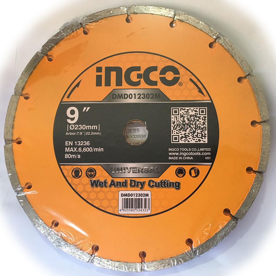Đĩa cắt gạch khô 230 ingco dmd012302m
