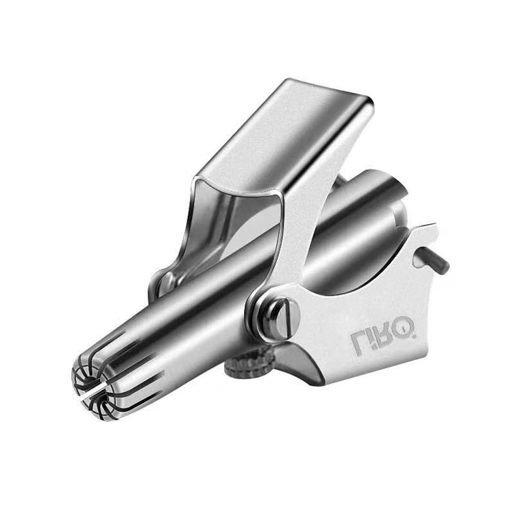 Dụng cụ cắt tỉa lông mũi Kemei ES-108 bằng thép không gỉ cao cấp máy cắt lông mũi an toàn tiện lợi MN002