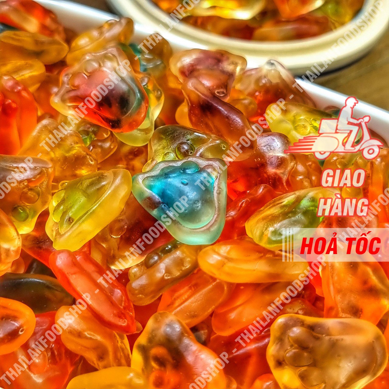 Kẹo Dẻo Chip Chip - Lon 500gr