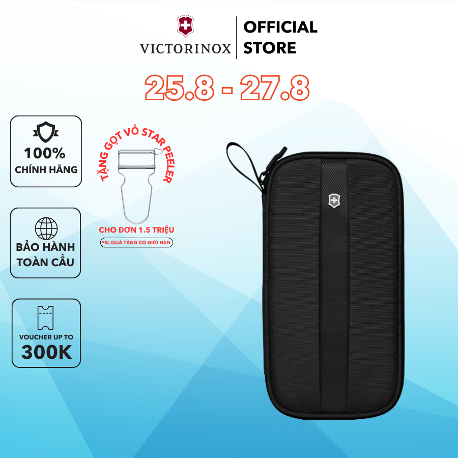 Ví đựng thẻ card du lịch Victorinox Thụy Sỹ
