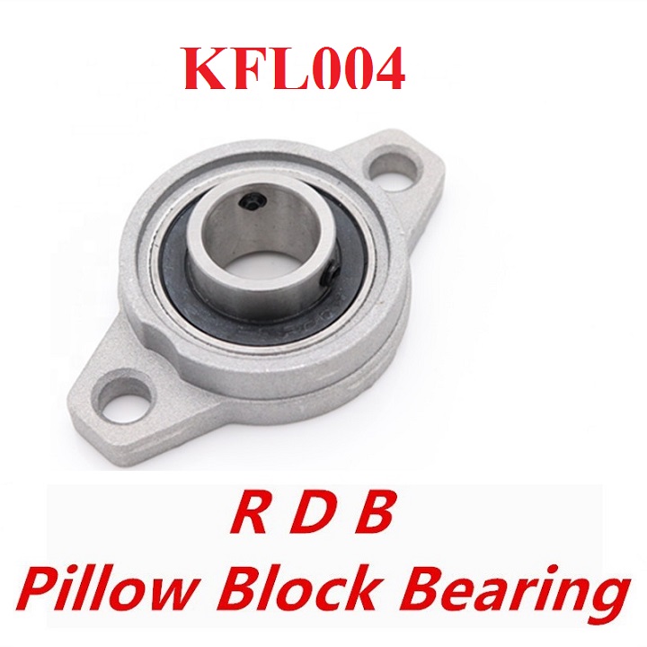 Gối Đỡ Vòng Bi Dạng Trục Ngang FL004-20mm