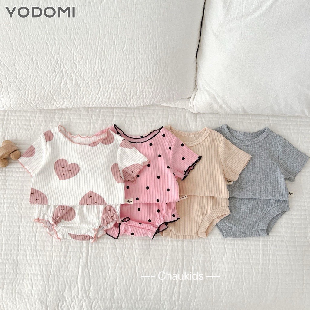 Set bộ hè siêu cute cho bé trai bé gái đón hè