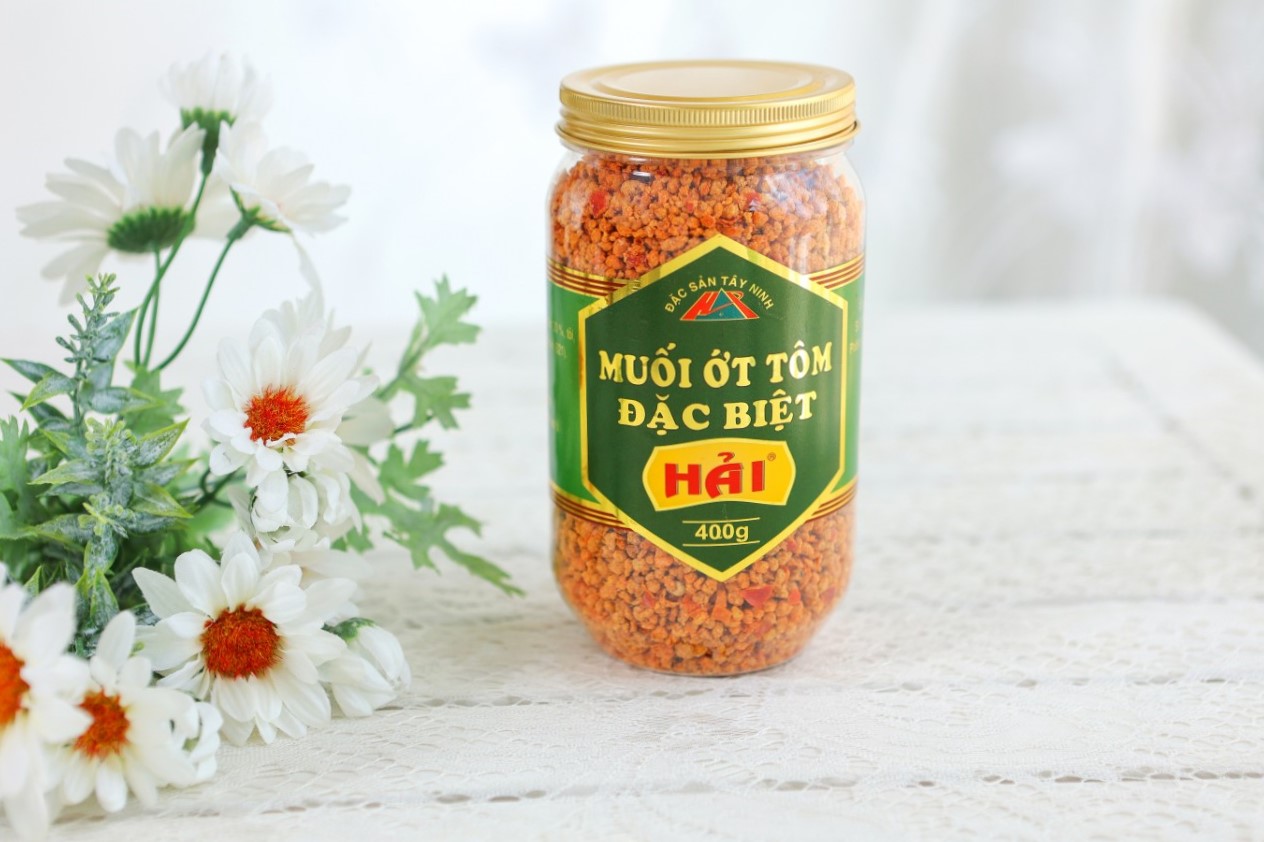 Muối ớt tôm đặc biệt muối Hải Tây Ninh