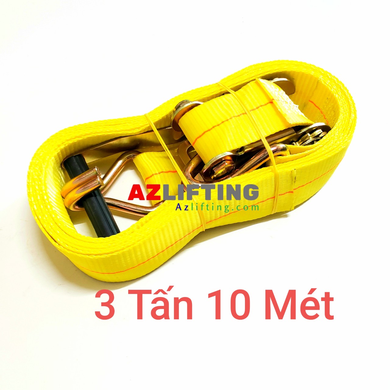 Dây cáp vải chằng hàng tăng đơ bản 5cm 10 mét 3 tấn