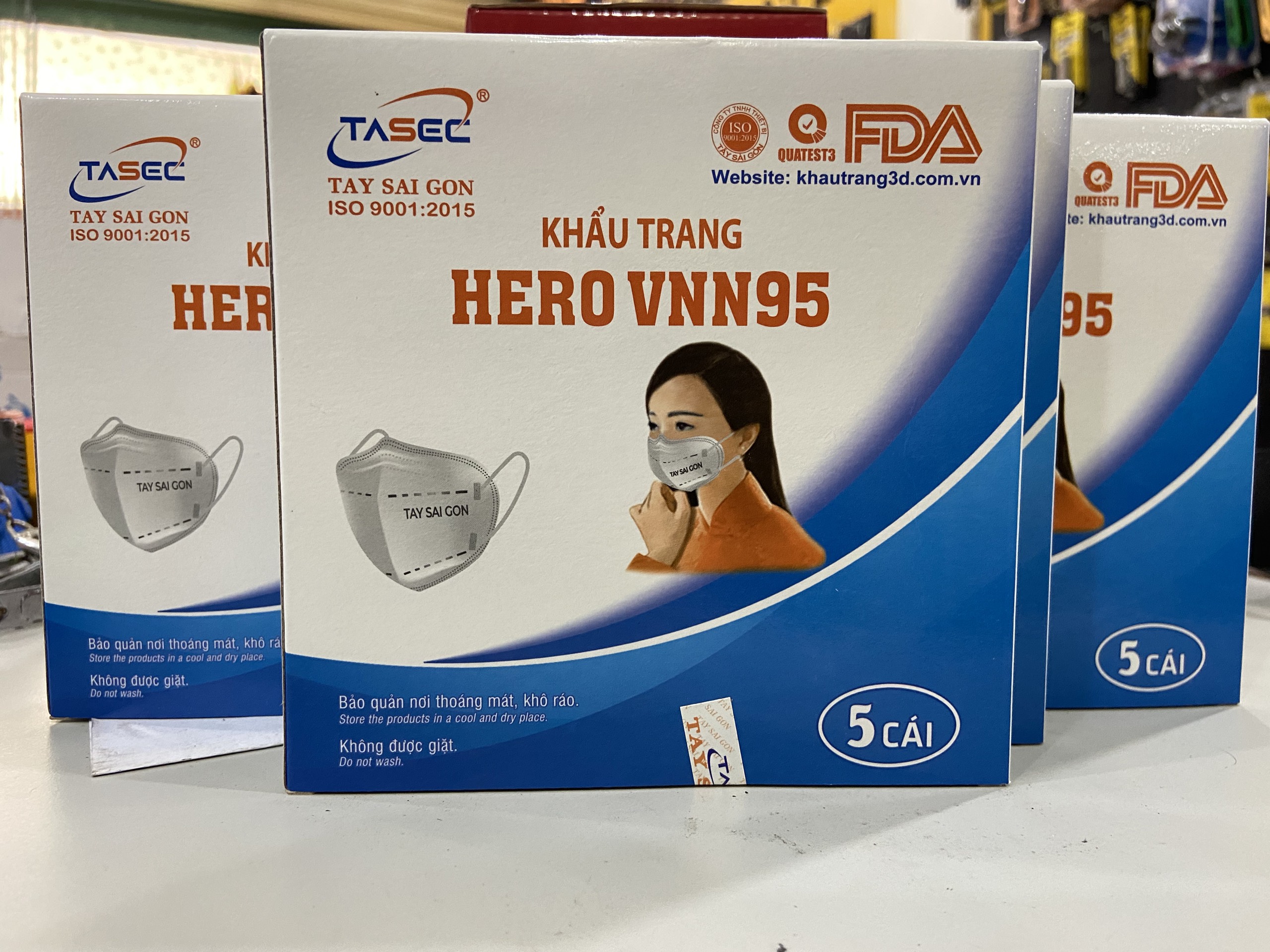 Khẩu trang hero vnn95 tây sài gòn