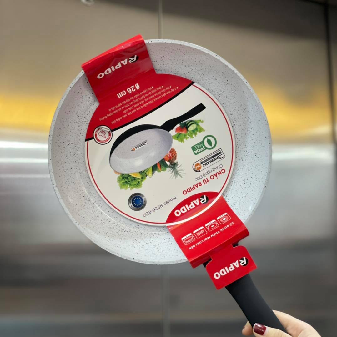 Chảo từ rapido 24,26,28,30cm đáy chấm