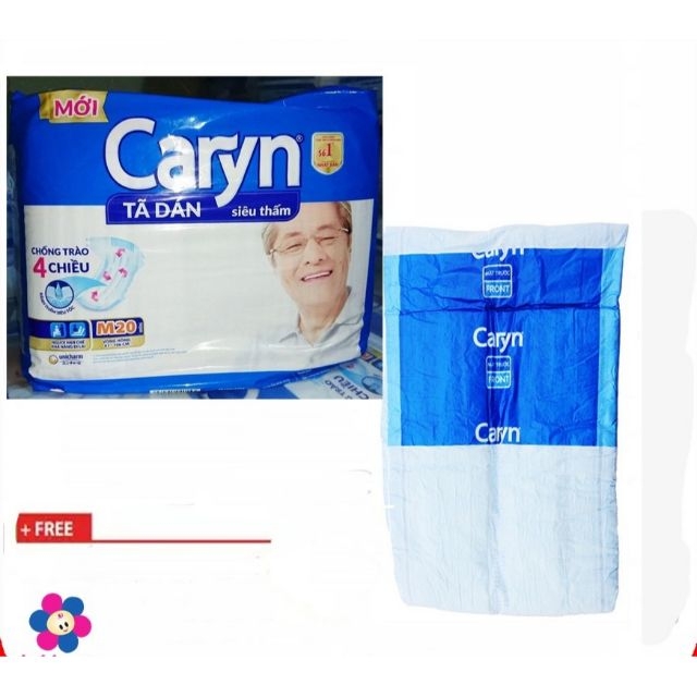 Tách lẻ/ 3 Miếng bỉm người lớn Caryn