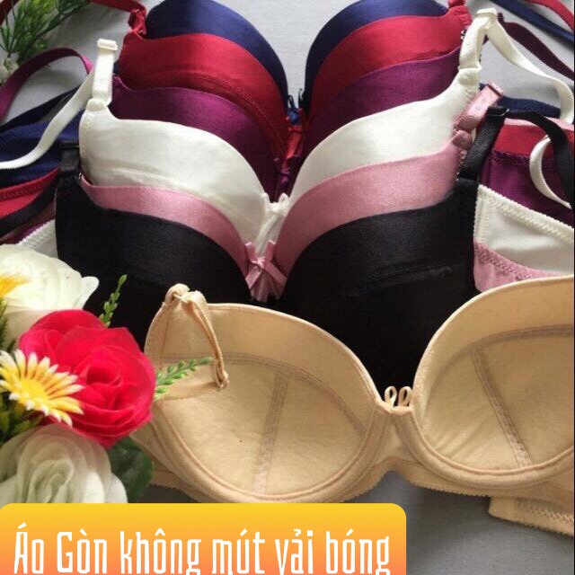 [HCM]Áo ngực vải trơn có gọng không mút - My Loan 42