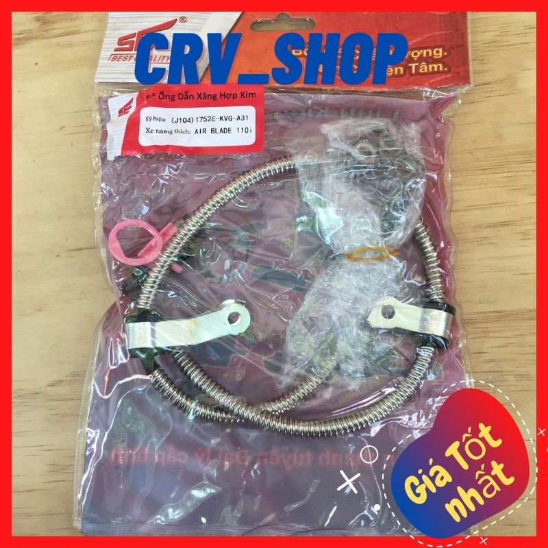 Dây dẫn xăng xe, ống dẫn xăng xe có bọc thép xe máy Honda Air Blade 2010 phun xăng điện tử